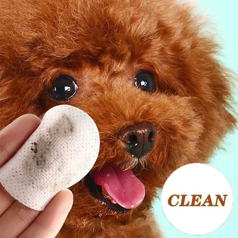 Tear Stain Wet Wipes for Pets