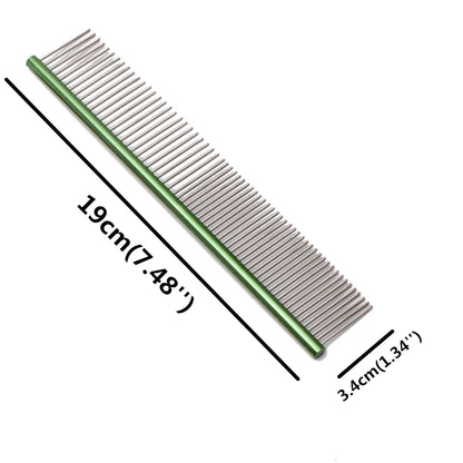 Aluminium Alloy Pet Grooming Comb