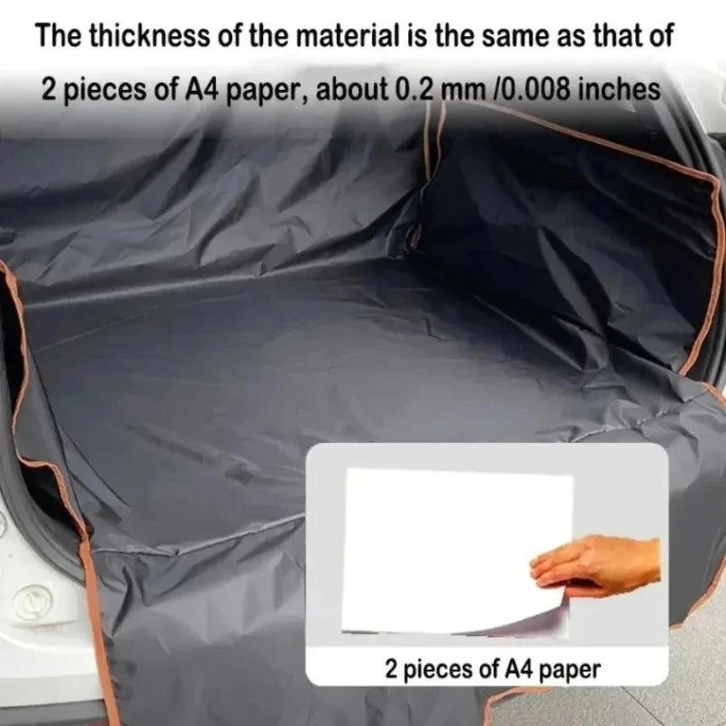 Heavy-Duty Dog Car Seat Cover with Side Flaps - We Wuv Pets