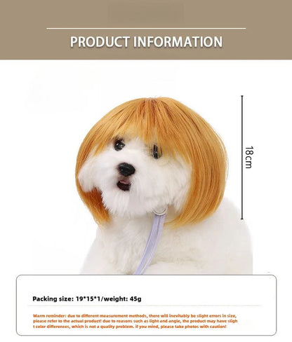 Costume Wig for Cats & Dogs - We Wuv Pets