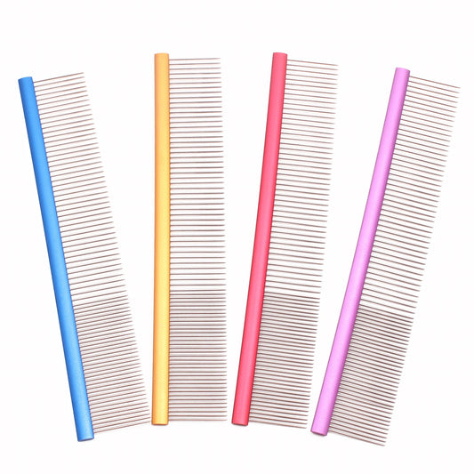 Aluminium Alloy Pet Grooming Comb - We Wuv Pets