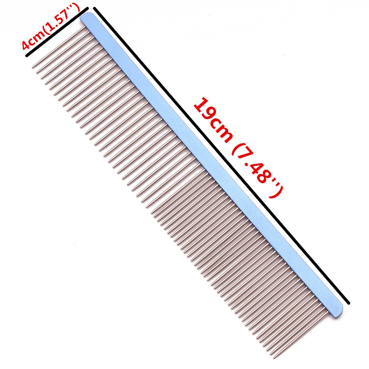 Aluminium Alloy Pet Grooming Comb