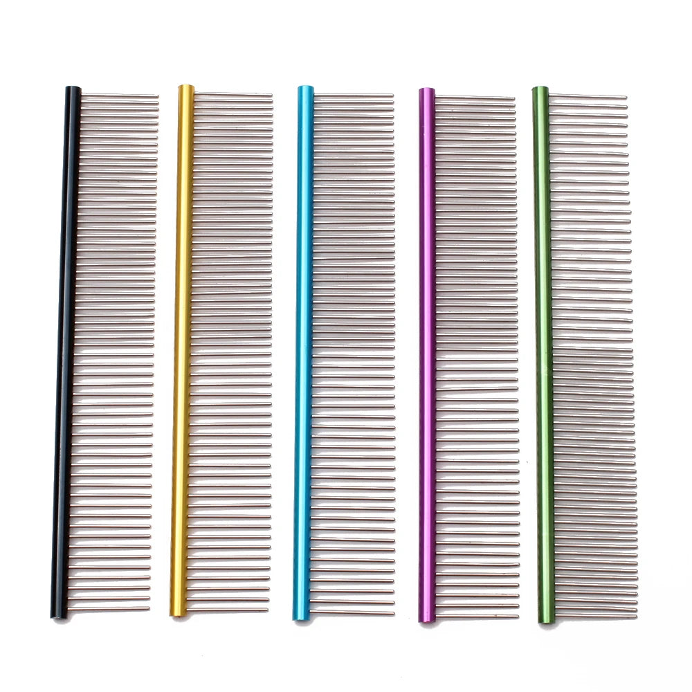 Aluminium Alloy Pet Grooming Comb