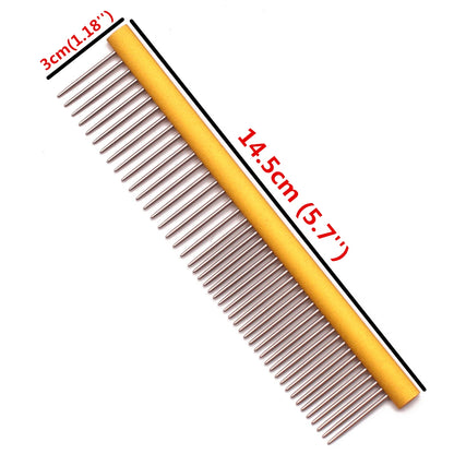 Aluminium Alloy Pet Grooming Comb
