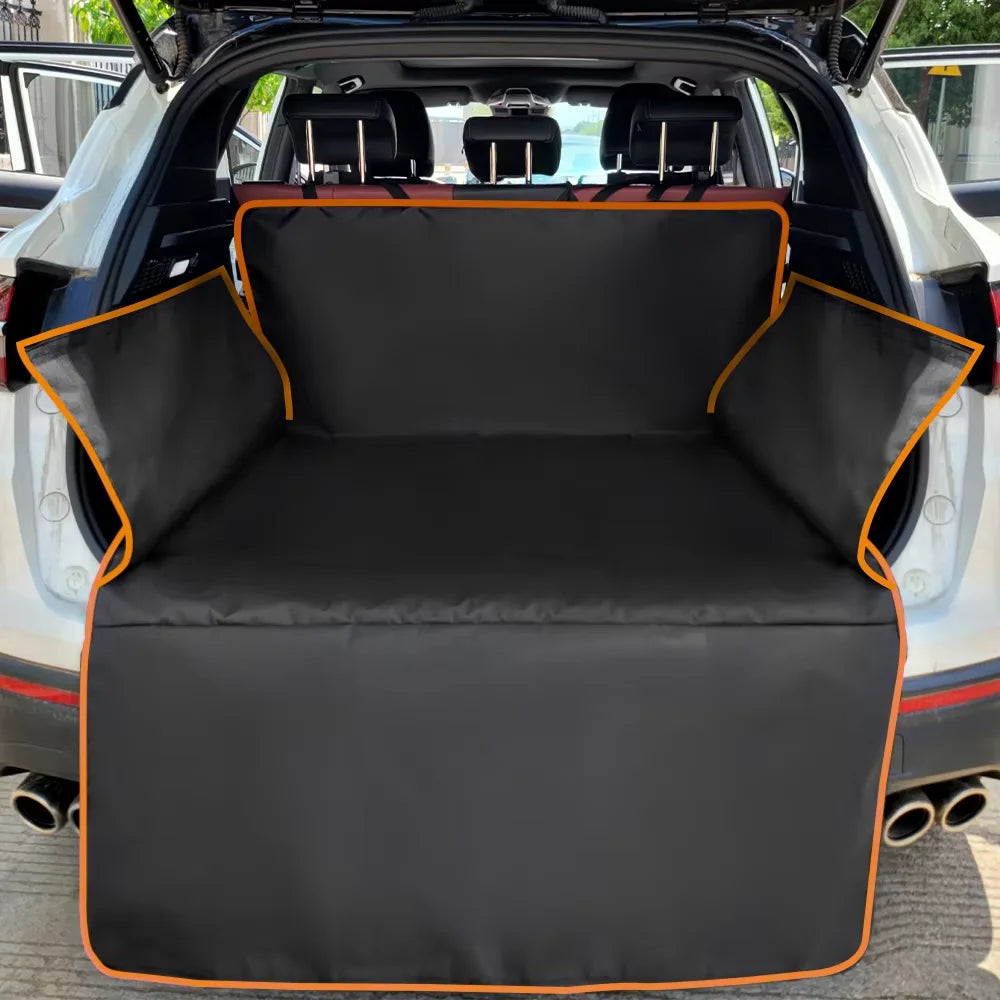Heavy Duty Dog Car Seat Cover with Side Flaps