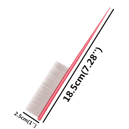 Aluminium Alloy Pet Grooming Comb