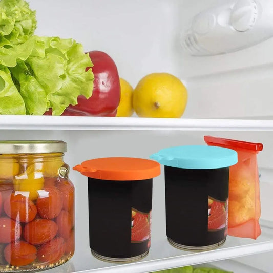 Silicone Pet Food Tin Lids Set - We Wuv Pets