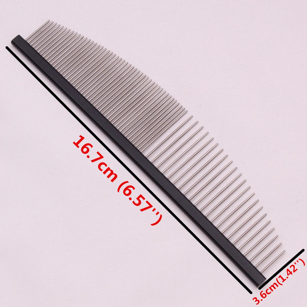 Aluminium Alloy Pet Grooming Comb
