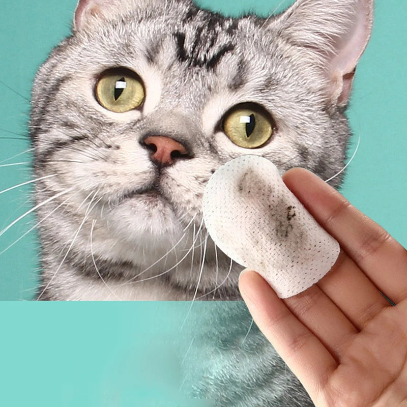 Tear Stain Wet Wipes for Pets