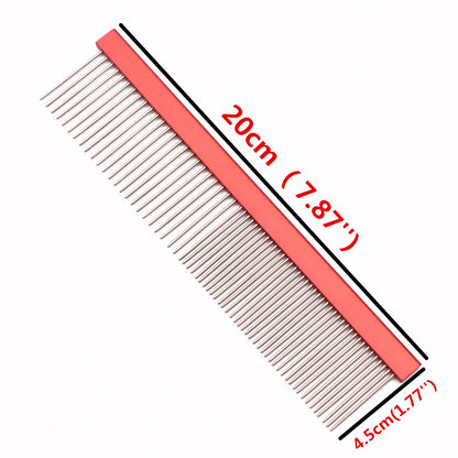 Aluminium Alloy Pet Grooming Comb