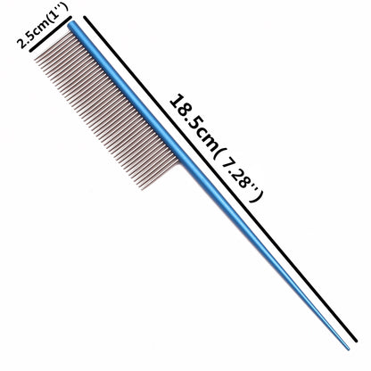 Aluminium Alloy Pet Grooming Comb