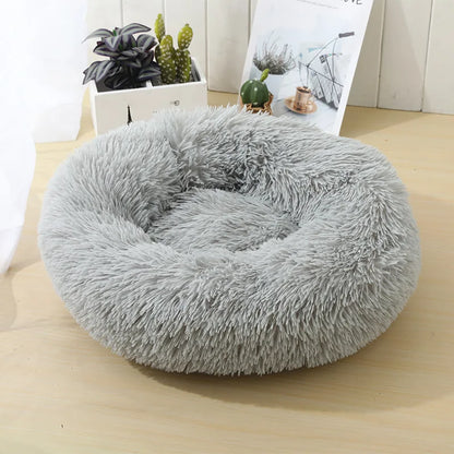 Round Plush Pet Bed
