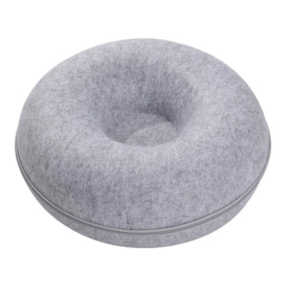 Round Felt Tunnel Bed for Cats & Small Pets - We Wuv Pets