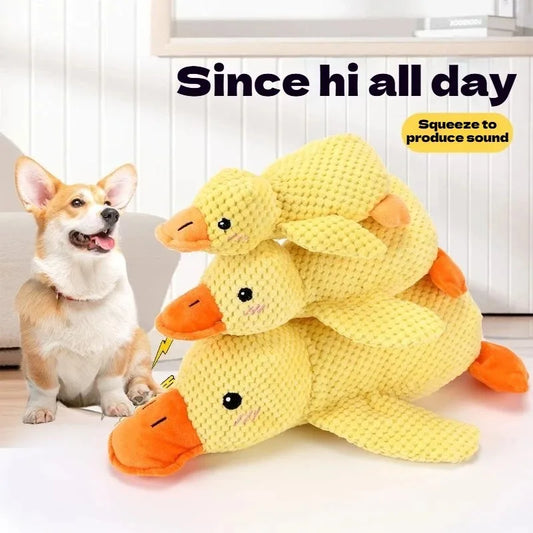 Little Duck Plush Dog Toy - We Wuv Pets