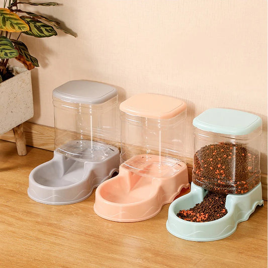 Combination Automatic Pet Feeder & Water Bowl - We Wuv Pets