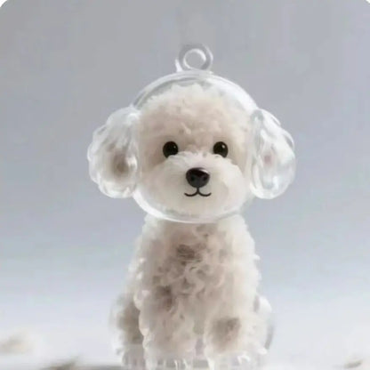 Pet Hair Keepsake Pendant Keychain
