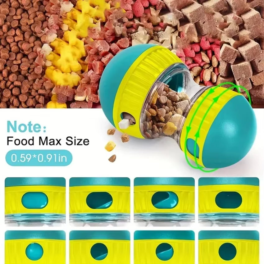 Interactive Dog Snack Dispenser Toy - Versatile Slow Feeder for Healthy and Engaging Eating Experience