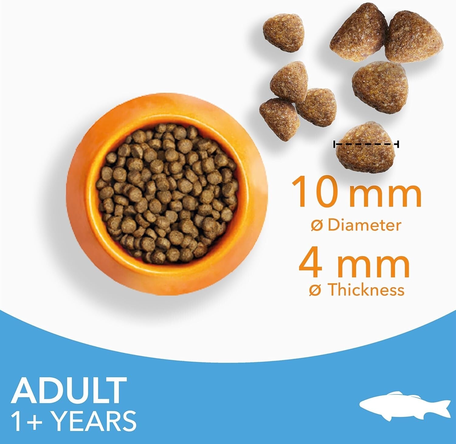 IAMS Complete Dry Cat Food for Adult Cats (1+ Years) with Ocean Fish, 3 kg