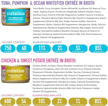 Whole Foods Variety Pack Wet Cat Food, 2.8 Oz Cans (12 Count)