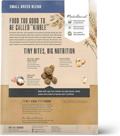 The Honest Kitchen Whole Food Clusters Small Breed Whole Grain Chicken Dry Dog Food - 1 lb Trial Pouch