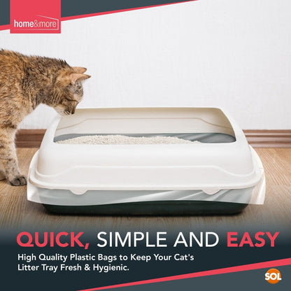 Extra Large Disposable Cat Litter Tray Liners 56X70Cm 