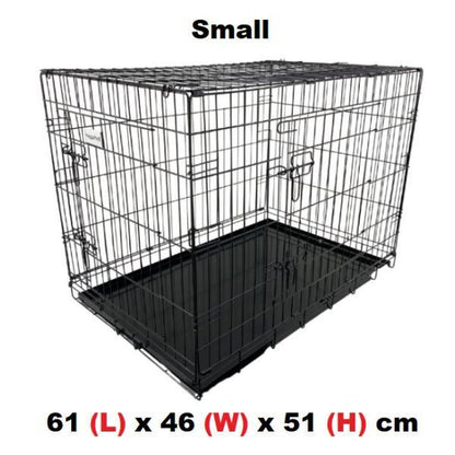 Metal Dog Crate for Puppy Training - Available in Small, Medium, Large, XL, and XXL Sizes