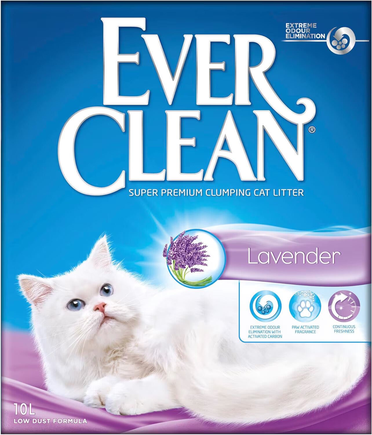 Ever Clean Extra Strength Natural Clumping Multi-Cat Litter with Long-Lasting Scent